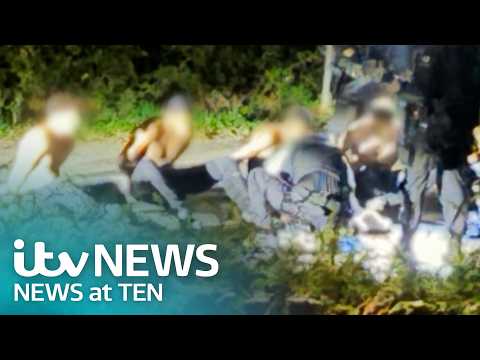 PM holds emergency meeting after arrests made outside RAF Fairford – watch ITV News At Ten LIVE