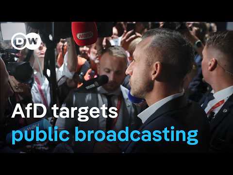 How Germany’s right wing populists plan to reshape Germany’s public media | DW News