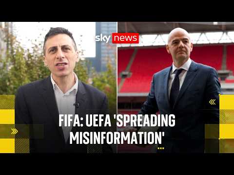 FIFA accuses European football chiefs of ‘harassment’ against Gianni Infantino