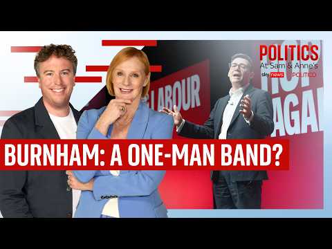 What does Andy Burnham have to prove today?