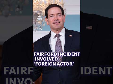 RAF Fairford incident involved “a foreign actor” says US Secretary of State