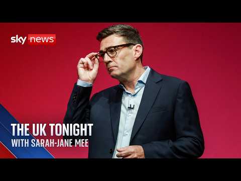 Burnham vows to ‘adjust’ pensions triple lock from 2030 | The UK Tonight with Sarah-Jane Mee