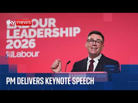 Andy Burnham gives speech at Labour conference