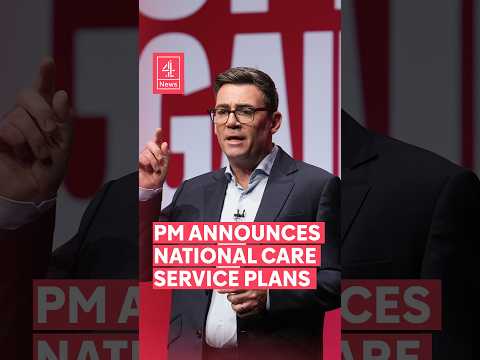 PM announces National Care Service Plans