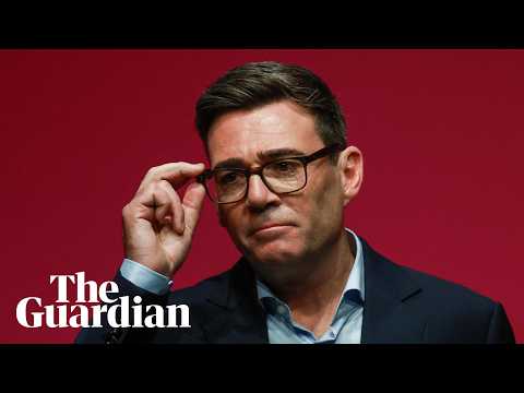 Andy Burnham fights tears as he speaks of his dad at Labour conference