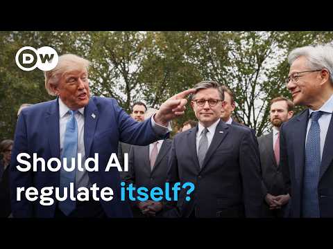 Trump wants AI companies to police themselves | DW News