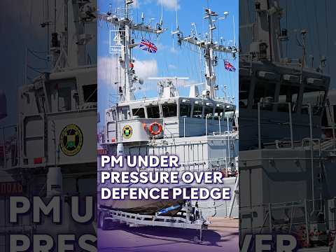 PM under pressure over defence pledge