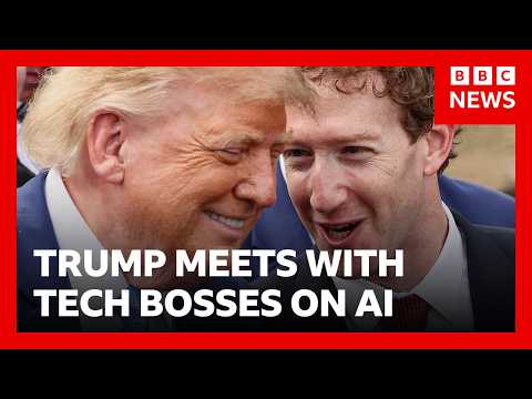 Trump says AI companies must ‘self-regulate’ | BBC News