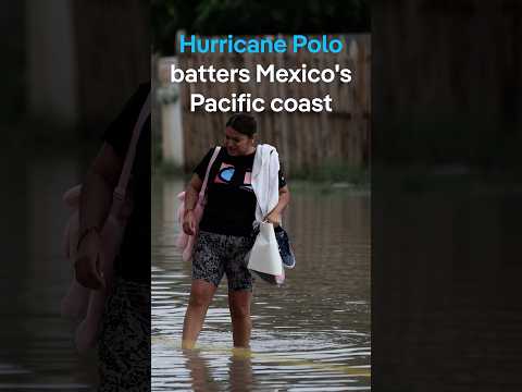 Residents take stock after Hurricane Polo batters Mexico’s Pacific coast | DW News