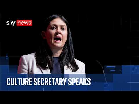 Culture and sport minister gives speech at Labour Conference