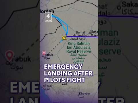 Israel-bound flight makes emergency landing after fight between pilots #Israel #Plane #Pilot #Fight