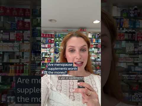 Are menopause supplements worth the money?