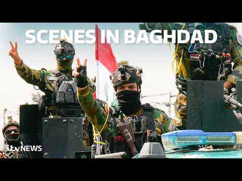 LIVE: Celebrations in Baghdad as final US troops leave Iraq