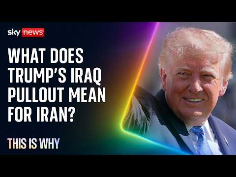Why is Trump pulling troops out of Iraq (while at war with Iran)? This is Why