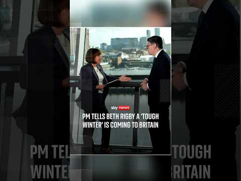 PM tells Beth Rigby a ‘tough winter’ is coming to Britain