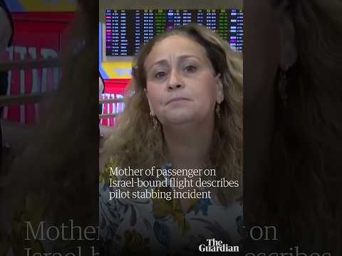 Mother of passenger on Israel-bound flight describes pilot stabbing incident