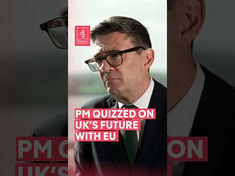 Andy Burnham quizzed on whether UK could rejoin EU