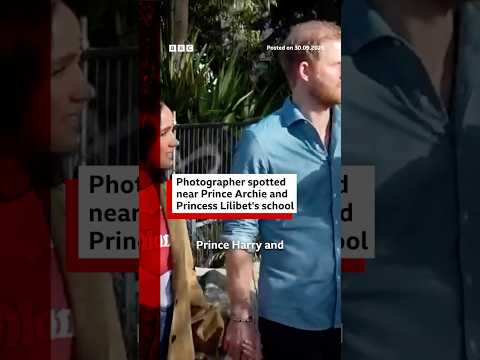 Harry and Meghan condemn ‘intrusion’ as men seen near children’s school. #BBCNews