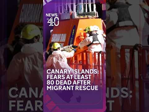 At least 80 feared dead after migrants rescued from boat off the Canary Islands