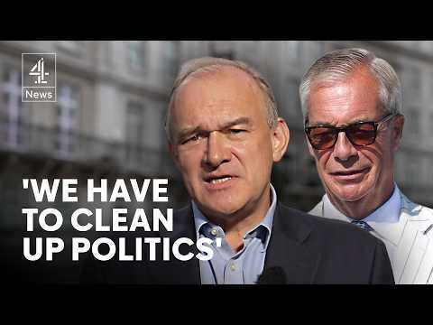 Nigel Farage should face ‘full force’ of law if found guilty of election rules breach – Sir Ed Davey