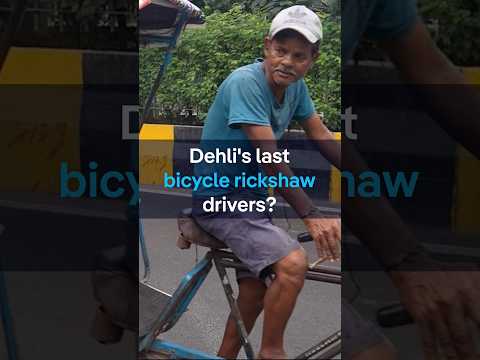 Delhi’s last generation of bicycle rickshaw drivers? | DW News