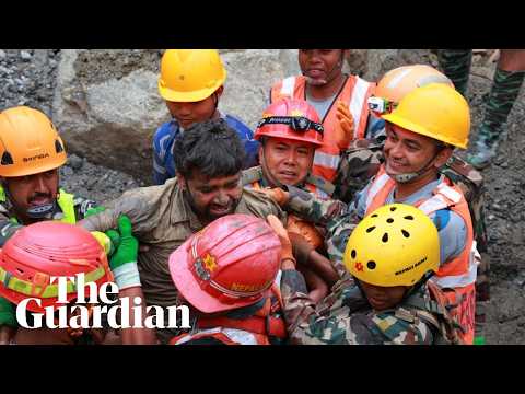 Workers pulled alive from hydropower tunnel nine days after disaster