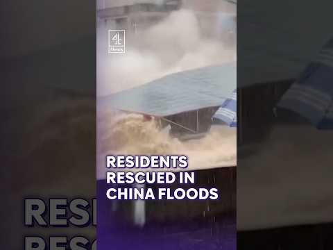 Three store building collapses in China during torrential floods