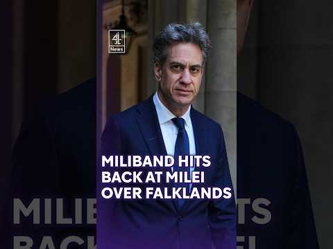 Ed Miliband hits back at Argentina’s president over Falklands claims