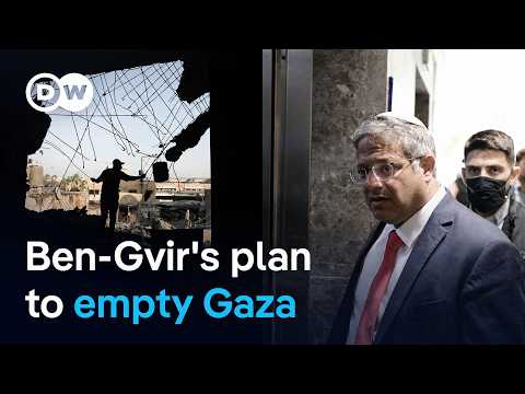Could Israel’s far-right succeed in moving Palestinians out of Gaza? | DW News
