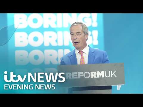 Nigel Farage dismisses foreign donations claim – Watch Friday’s ITV Evening News