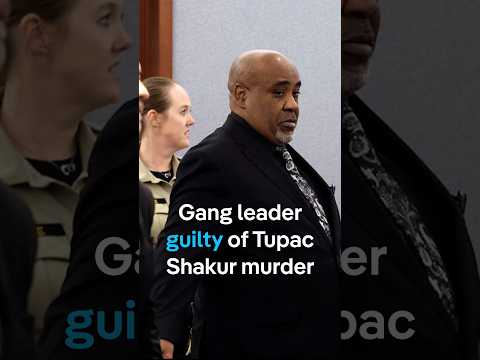 Gang leader found guilty of Tupac murder | DW News