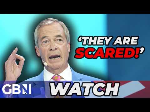 WATCH: Reform UK Leader Nigel Farage delivers TRIUMPHANT conference speech ‘they are SCARED of us!’