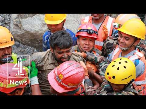 Two pulled out alive from Nepal tunnel as search for survivors continues