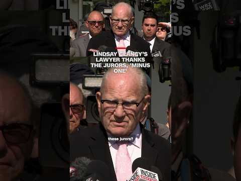 Lindsay Clancy’s lawyer thanks the jurors, ‘minus one’
