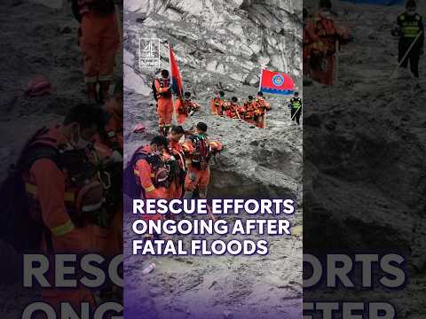 Rescue teams resume search after catastrophic floods in Nepal and Tiber