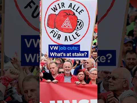 Volkswagen cuts 50k jobs, amid biggest restructuring in its history | DW News