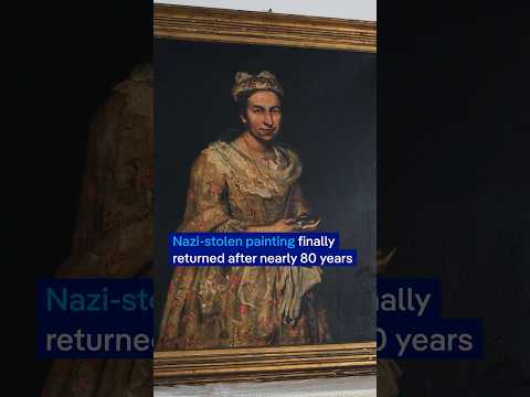 Nazi-looted painting finally returned after nearly 80 years | DW News