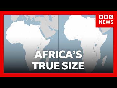 UN votes to adopt new world map to reflect Africa’s true size | BBC News