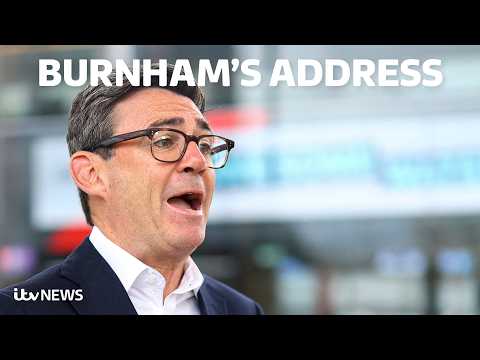 Watch Andy Burnham’s first major Commons address as Prime Minister