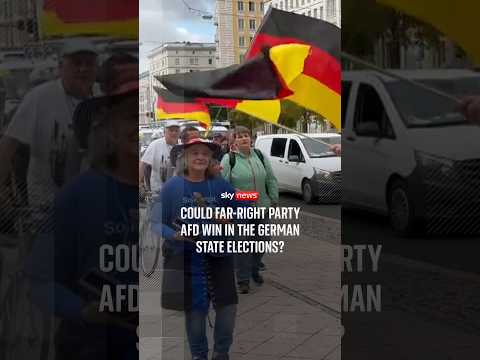 Could far right party AfD win in the German state elections?