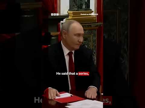 ‘Vladimir Putin believes any peace should be on Russia’s terms’. #US #Russia #BBCNews
