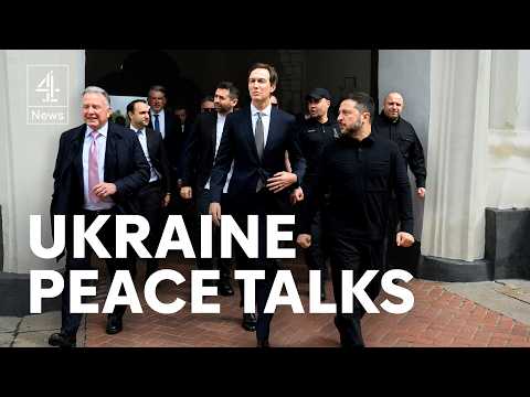 Trump envoys Witkoff and Kushner visit Kyiv for first time to discuss U.S. peace proposal