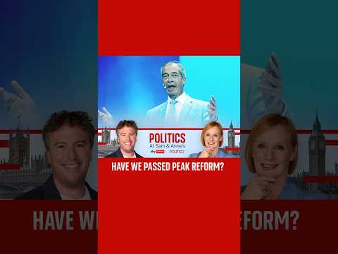 Have Farage and Reform UK passed their political peak?