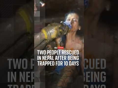 Two people rescued in Nepal after being trapped for 10 days