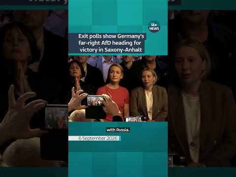 ITV News reports from Magdeburg as Germany’s AfD looks set for a strong win in Saxony-Anhalt
