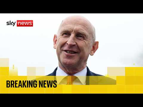 Chancellor John Healey delivers major speech on economic growth