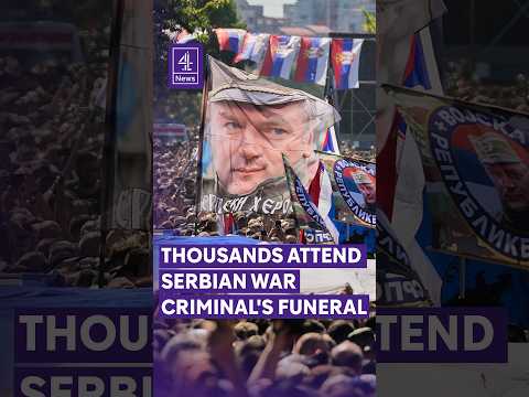 Thousands attend funeral of Serbian war criminal Ratko Mladic