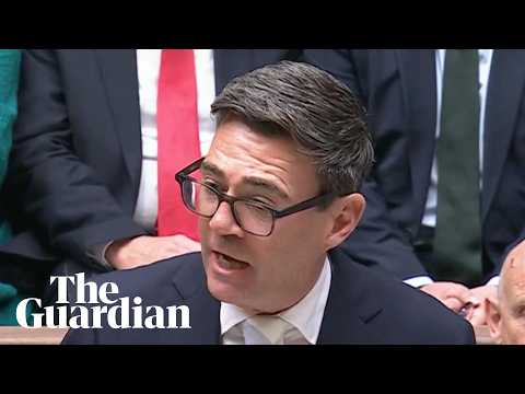 UK PM Andy Burnham delivers first statement in House of Commons – watch live