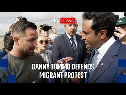 Anti-migrant protest leader says he’s ‘creating an infrastructure of men to form a voting block’