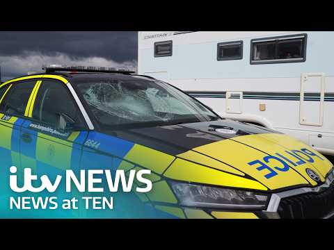 Who organised anti-migrant protests in Dover and Portsmouth? Watch Monday’s ITV News at Ten LIVE